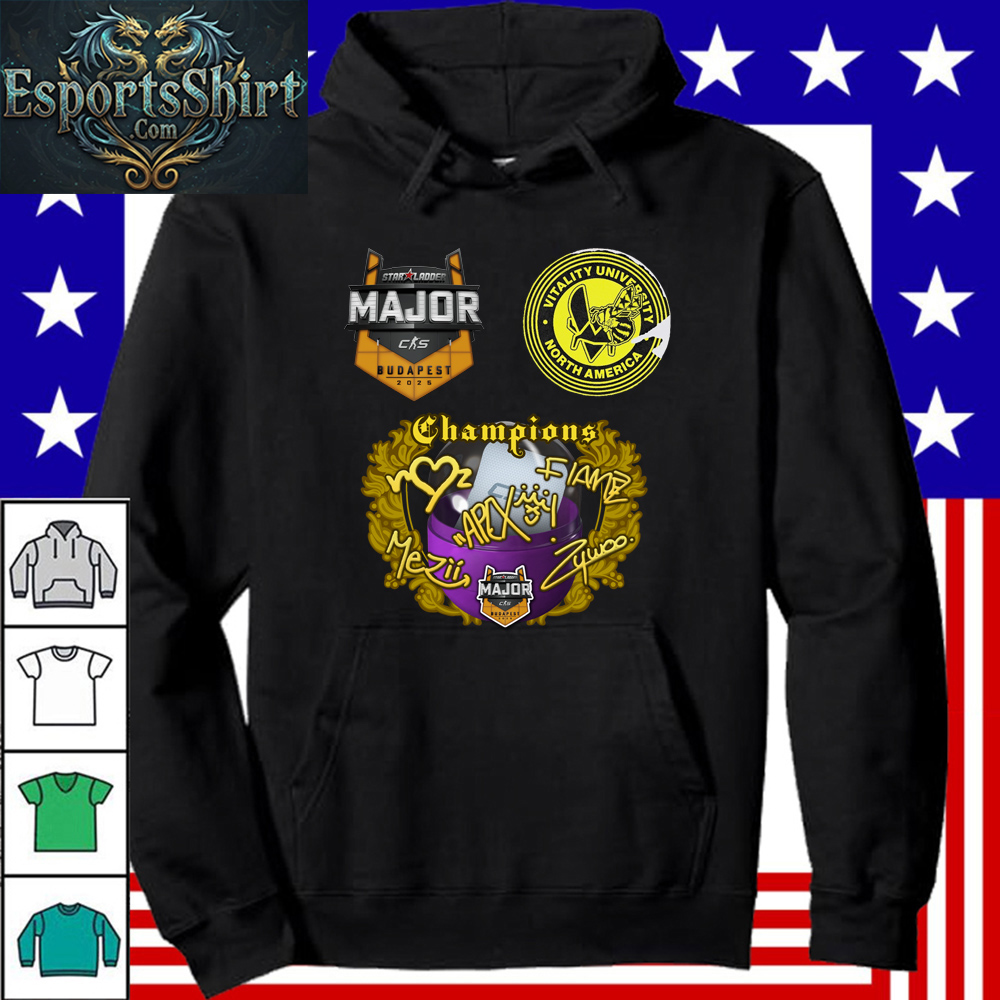 Team Vitality StarLadder Budapest Major 2025 Shirt - Image 4