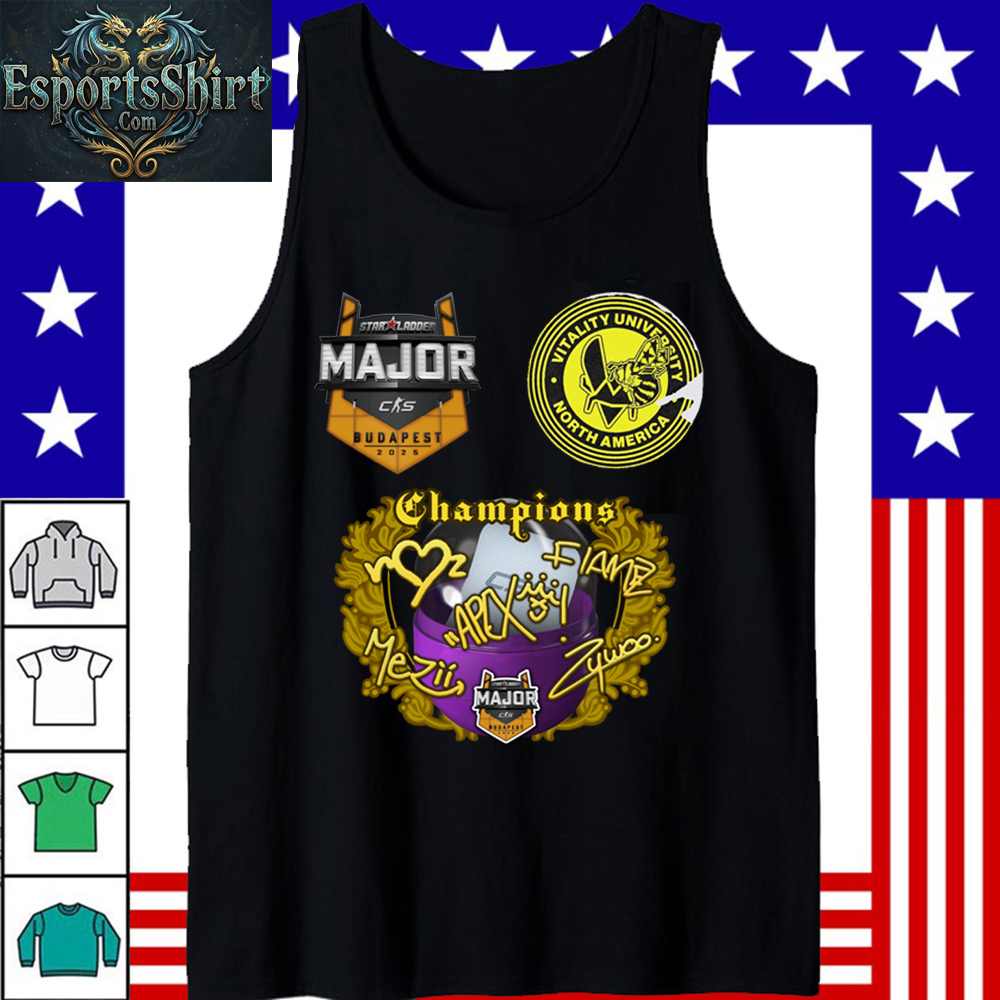 Team Vitality StarLadder Budapest Major 2025 Shirt - Image 2